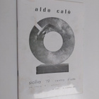 Aldo Calo : Sicilia '72 31 ottobre - 14 novembre 1974 - pikkukuva 1