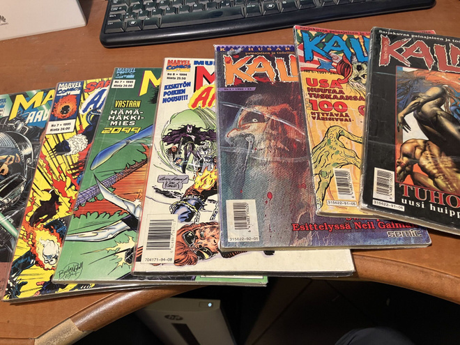 KALMA 3KPL JA MARVEL AAVEAJAJA 4KPL HEIKOT