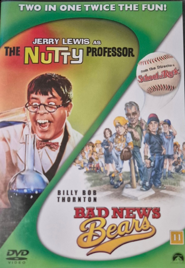 The Nutty Professor / Bad news Bears -DVD