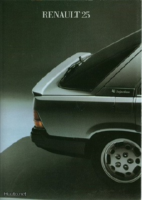 Renault 25 -esite, 1986