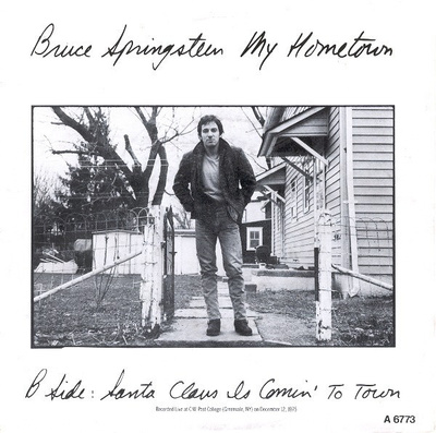 7” SINGLE Bruce Springsteen - My Hometown