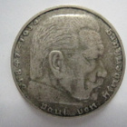 Natsi-Saksa 2 Reichsmark 1936 D Hindenburg - pikkukuva 2