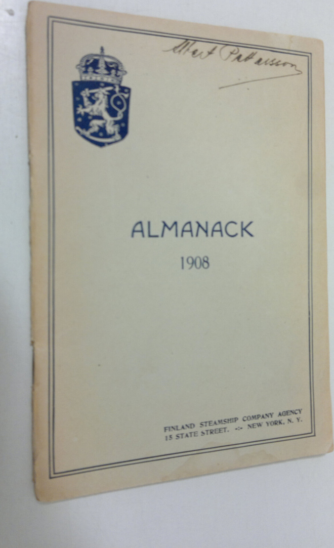 Almanack och kalender 1908 : för i Amerika vistande svens...
