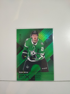2021-22 Upper Deck Synergy FX Green #FX-RH Roope Hintz /199