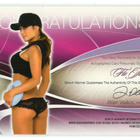Bench Warmer 2008 Signature Series Autograph Flo Jalin - pikkukuva 2