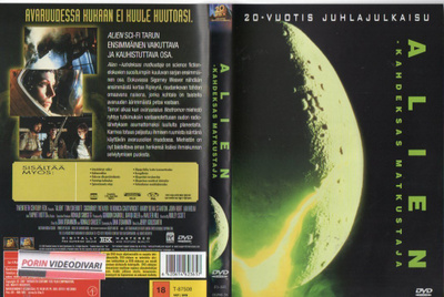 Alien (1 042) K -FI- DVD suomik. (2) sigourney weaver 1979