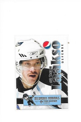 2009-10 Milwaukee Admirals #2 Teemu Laakso HIFK farmi