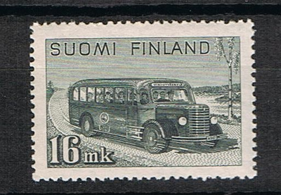 1946  M30 16mk postiauto  ++