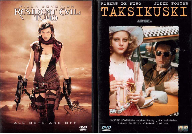 2 KPL DVD ELOKUVIA