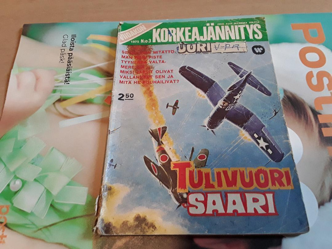 Viidakon Korkeajännitys 1975 03: Tulivuori saari