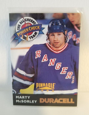1996-97 Pinnacle Duracell TAC Marty McSorley #DC9