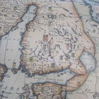 VANHA Kartta Orbis Arctoi Tabula Geografphica 1600-l Suomi y - pikkukuva 5