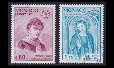 Monaco 1167-8 o Europa (1975)