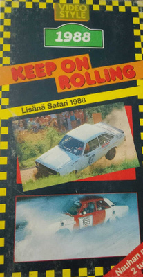 Keep on rolling lisänä Safari 1988 vhs