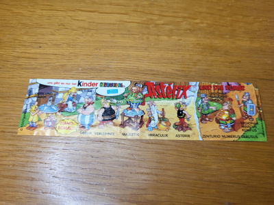 Kinder paperi Asterix