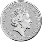 2 oz (unssi) hopearaha: Iso-Britannia: The Queen's Beasts Fa - pikkukuva 5