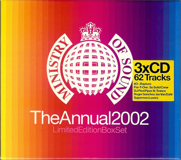Various: Ministry of Sound - The Annual 2002 3CD LTD Box Set