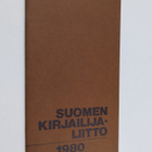 Suomen kirjailijaliitto 1980 - pikkukuva 1