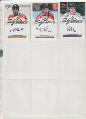 JYP Signature kortteja Blueline
