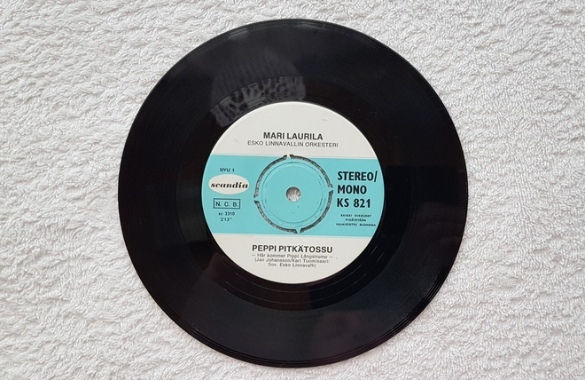 Mari Laurila – Peppi Pitkätossu 7" Single