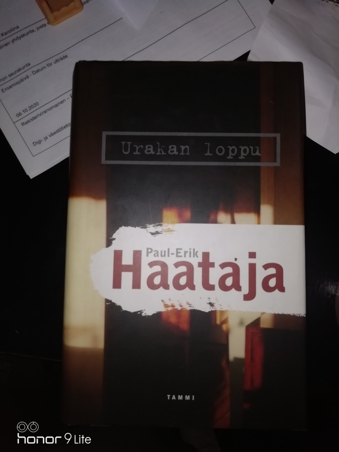 Paul Erik Haataja Urakan loppu