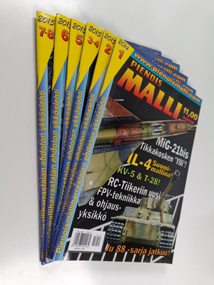 Pienoismalli vuosikerta 2015 (1-8)