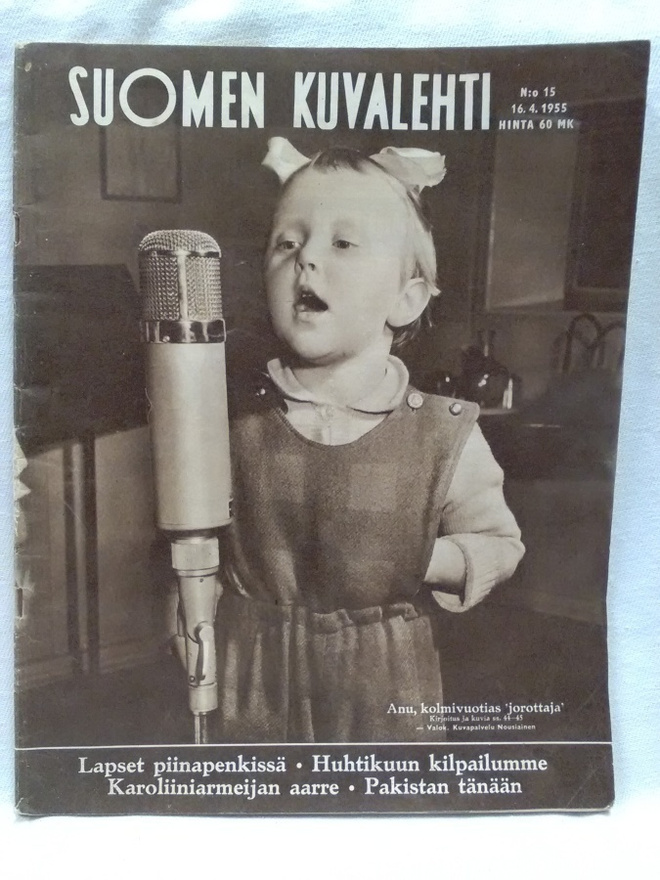 Suomen Kuvalehti No 15 huhtikuu 1955