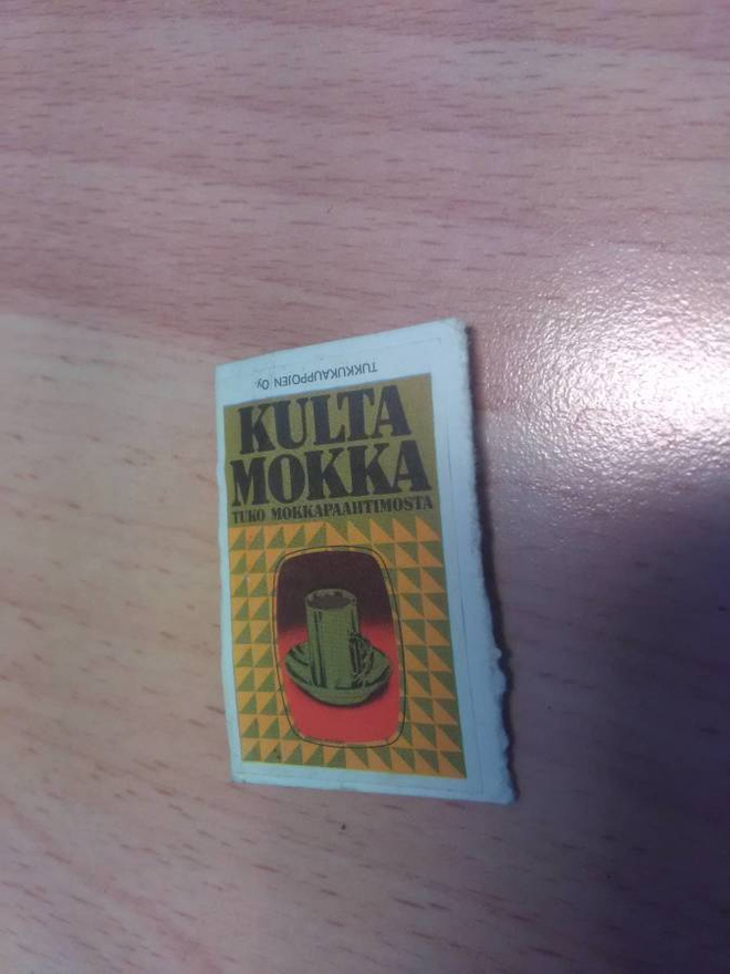Tikkuaskin kansi Kulta Mokka