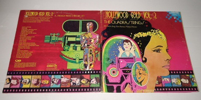 THE QUADRASTRINGS HOLLYWOOD GOLD VOL.2 LP TUPLA LP
