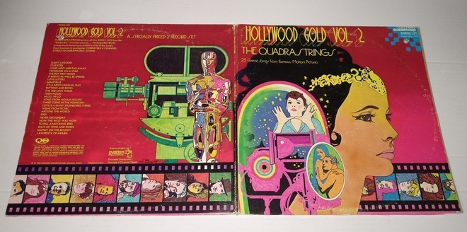 THE QUADRASTRINGS HOLLYWOOD GOLD VOL.2 LP TUPLA LP