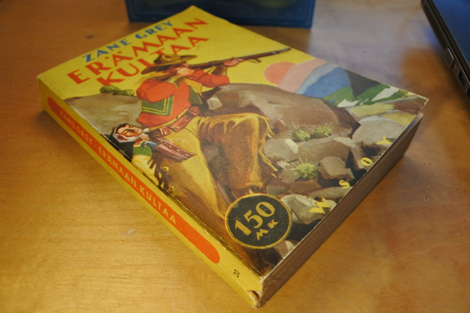 Zane Grey: Erämaan kultaa, pokkari, hyvä