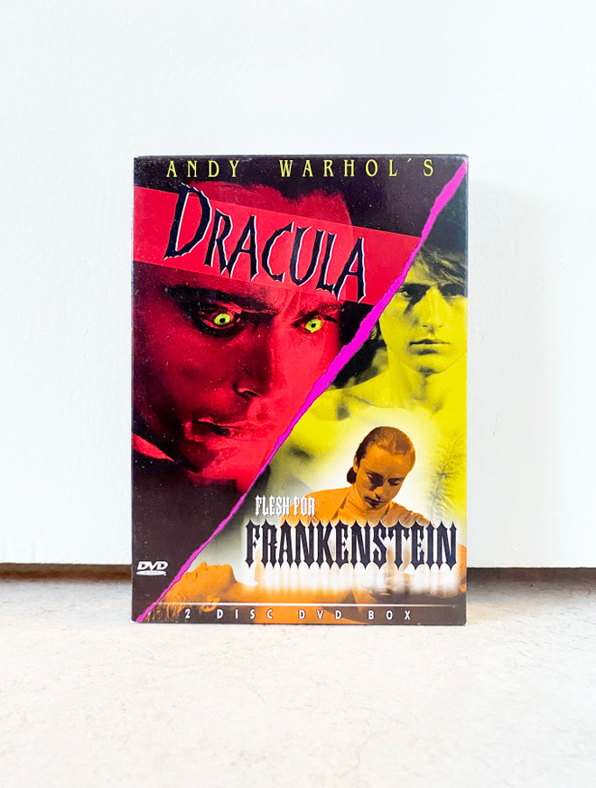 Andy Warhol's Dracula / Flesh for Frankenstein DVD-setti