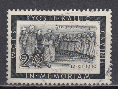 1941 Lape 237 Presidentti Kallion surumerkki