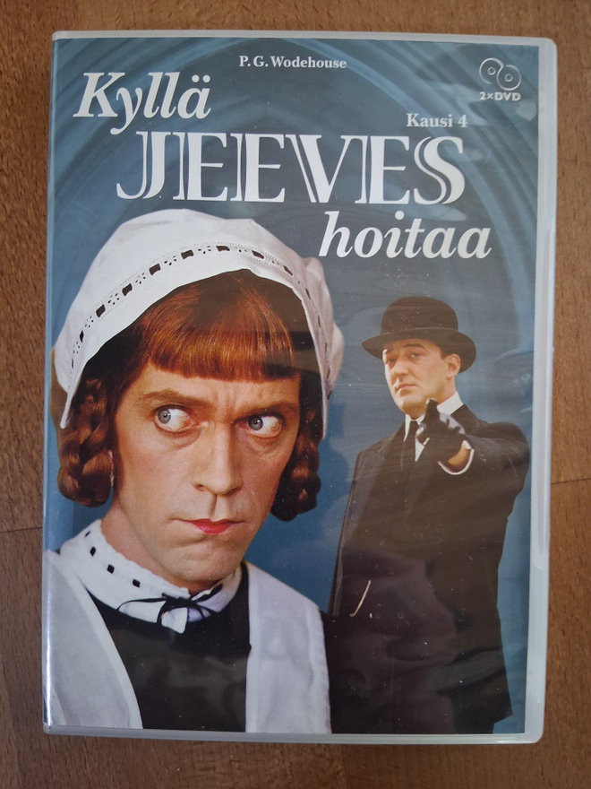 Kyllä Jeeves hoitaa KAUSI 4 tupla-DVD