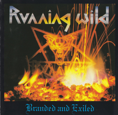 RUNNING WILD - Branded And Exiled CD - Noise 1988 (Orig.)