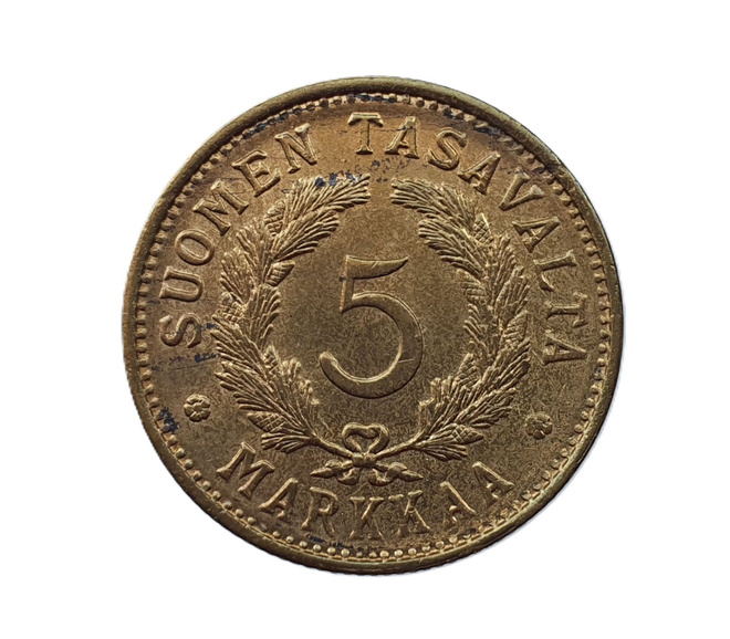5 Markkaa 1951 - Hyväkuntoinen!