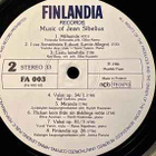 (LP) Music Of Jean Sibelius - pikkukuva 2