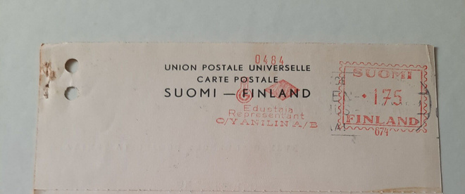 Kuva/firmaleima, Edustaja O/Y AnilinA/B, 12.5.1941