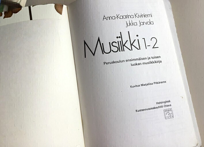 Musikki 1 - 2 kuvitus Marjaliisa Pitkäranta
