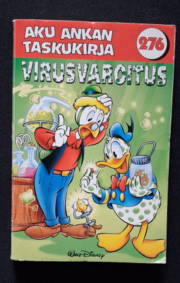 Aku Ankan taskukirja 276 Virusvaroitus