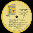THE BEACH BOYS Holland ~ LP - pikkukuva 3