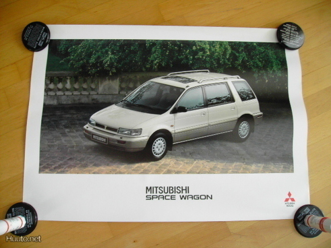 Mitsubishi Space Wagon juliste - alkuperäinen