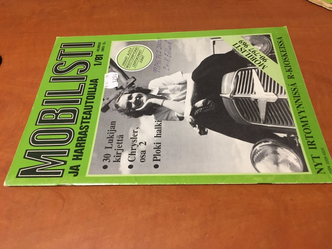 MOBILISTI 1/1981 HYVÄ