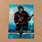 2024-25 Fleer Ultra Sebastian Aho Ultra Stars #US-49 - pikkukuva 1