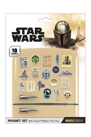 Star Wars The Mandalorian: Jääkaappimagneetit, uusi