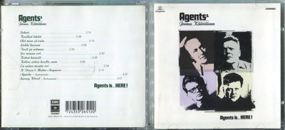 AGENTS & JORMA KÄÄRIÄINEN . CD-LEVY . AGENTS IS HERE !