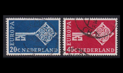 Alankomaat 899-900 o Europa (1968)