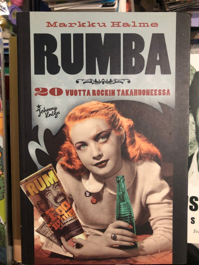 Halme: Rumba-20 vuotta rockin takahuoneessa. 1.p.