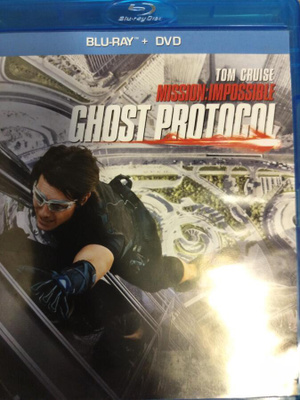 MISSION: IMPOSSIBLE - GHOST PROTOCOL BLU-RAY