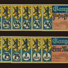 Saksa 3 x 25, 3 x 50, 3 x 75 Pfg, 3 x 1 Mk, Gangelt 1921 - pikkukuva 1